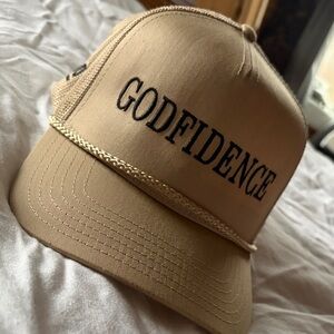 Godfidence Tan Cap